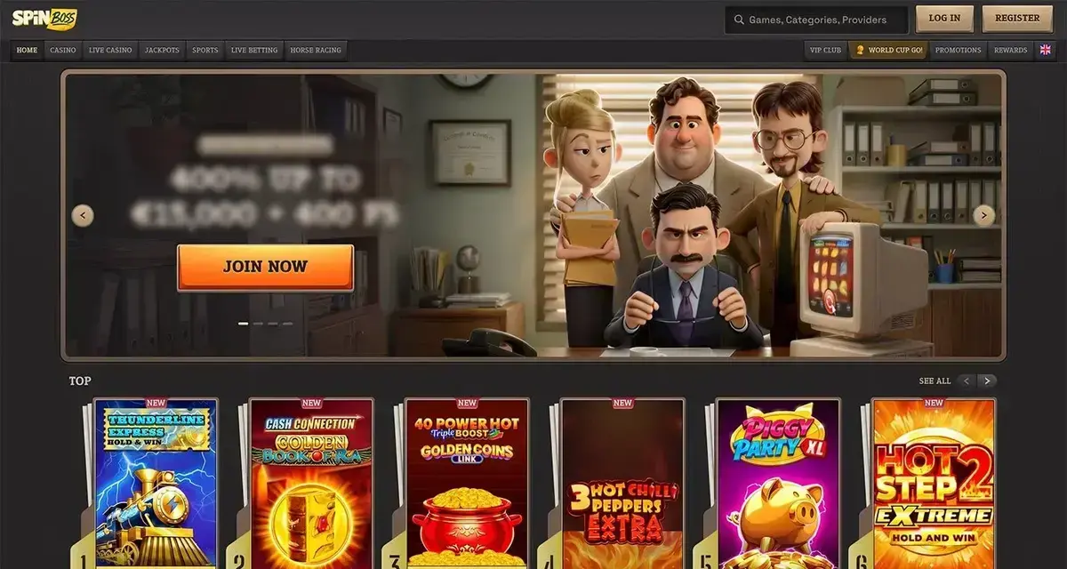SpinBoss screenshot